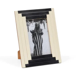 Hot Horgans Milli Photo Frame 4 x 6 Black & Cream