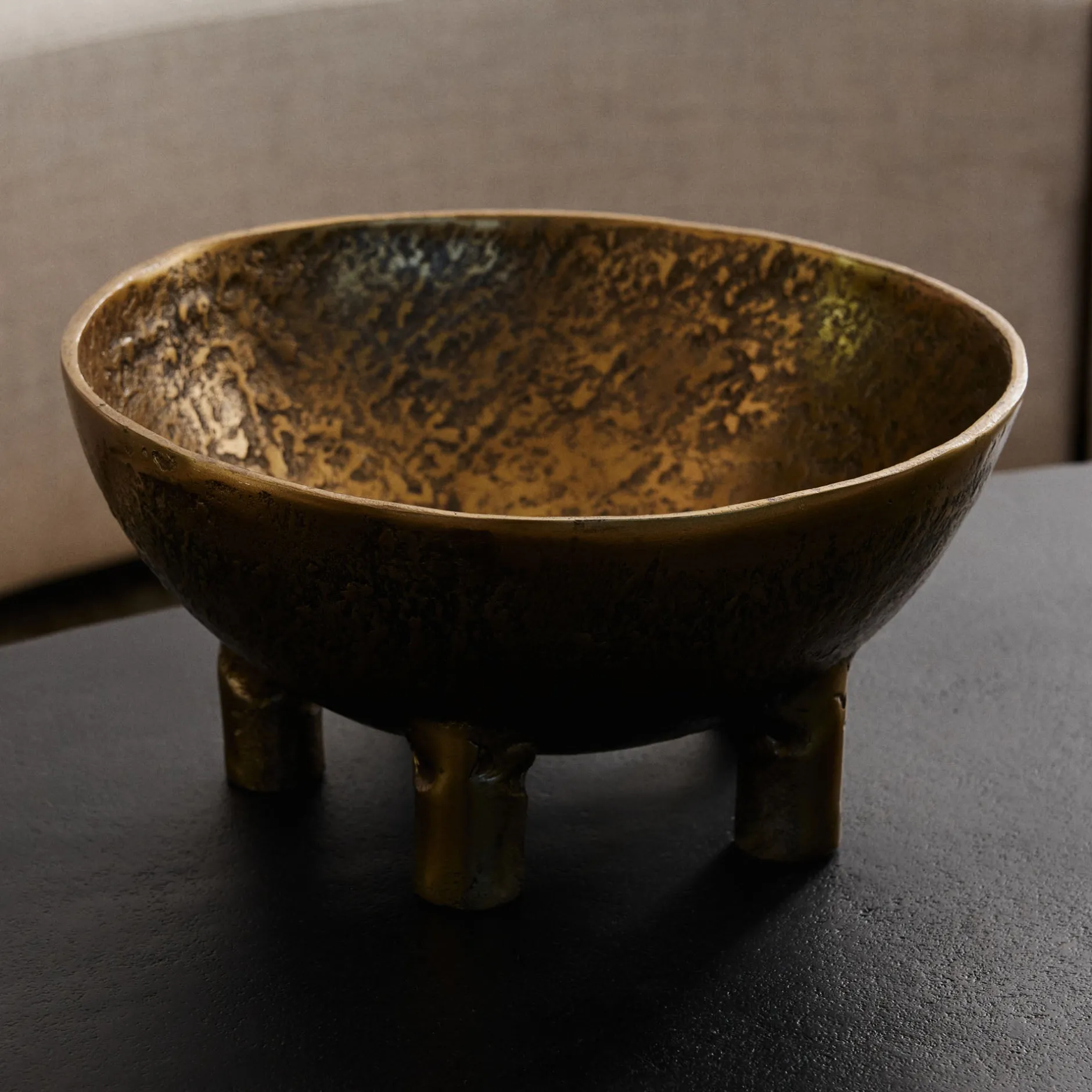 Best Horgans Mondo Bowl Large Antique Gold