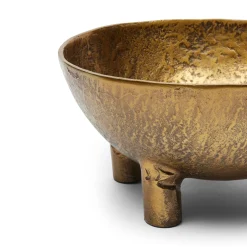 Best Horgans Mondo Bowl Large Antique Gold