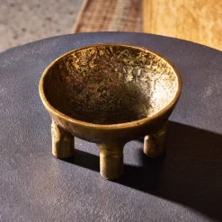 Fashion Horgans Mondo Bowl Small Antique Gold