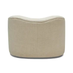 Fashion Horgans Muse Swivel Chair Ivory