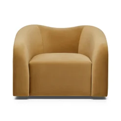 Hot Horgans Muse Swivel Chair Sand Sand Velvet