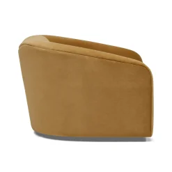 Hot Horgans Muse Swivel Chair Sand Sand Velvet