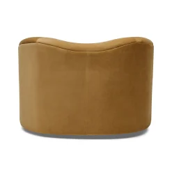 Hot Horgans Muse Swivel Chair Sand Sand Velvet