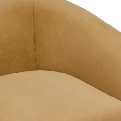 Hot Horgans Muse Swivel Chair Sand Sand Velvet