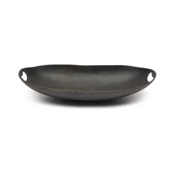 Clearance Horgans Noir Oval Bowl Bronze Black
