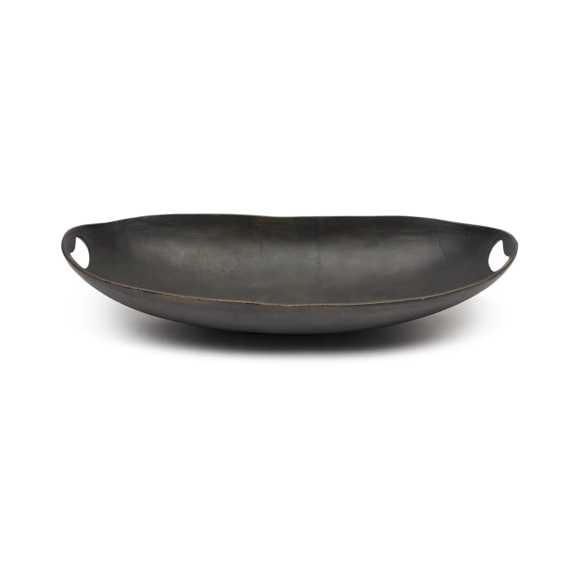 Clearance Horgans Noir Oval Bowl Bronze Black