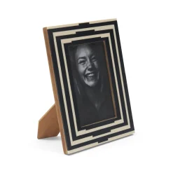 Clearance Horgans Nour Photo Frame 4 x 6 White & Black