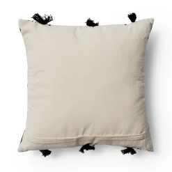 Hot Horgans Nova Handwoven Cushion 45x45 Black & White