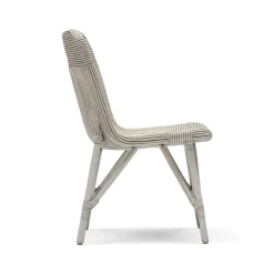 Clearance Horgans Nusa Dining Chair White Rattan