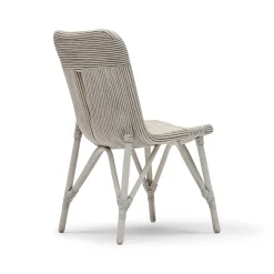 Clearance Horgans Nusa Dining Chair White Rattan