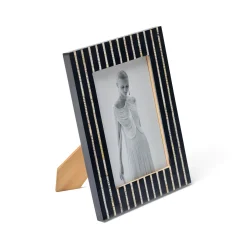 Fashion Horgans Omari Photo Frame 4 x 6 Black & Natural
