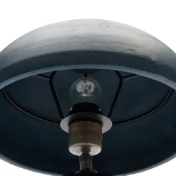 Clearance Horgans Oscar Ceramic Table Lamp Petrol Blue