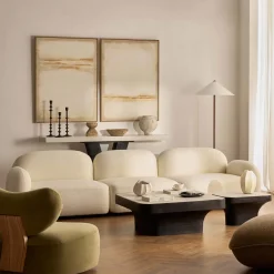 Discount Horgans Oslo Modular Sofa 3 Seat Frosted Ivory