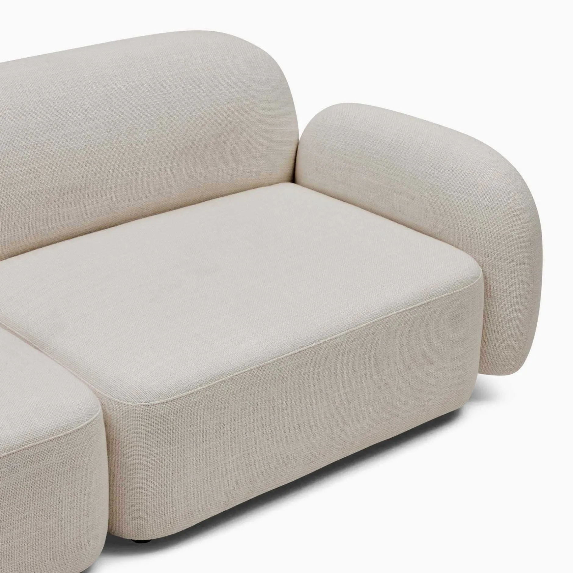 Discount Horgans Oslo Modular Sofa 3 Seat Frosted Ivory