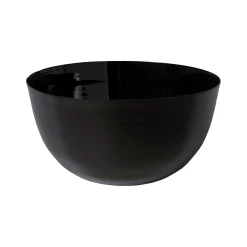 Hot Horgans Otto Enamel Bowl Black Enamel