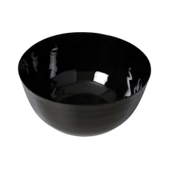 Hot Horgans Otto Enamel Bowl Black Enamel