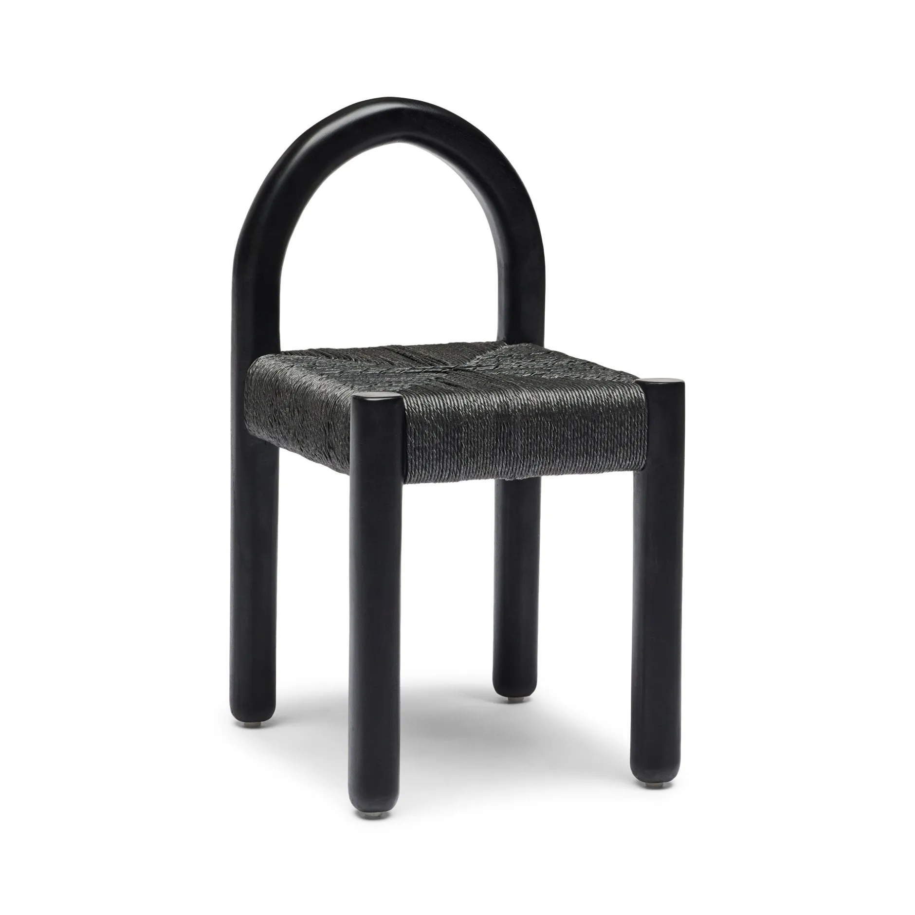 Online Horgans Outdoor Chair Woven Sample A Black