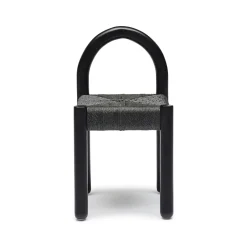 Online Horgans Outdoor Chair Woven Sample A Black