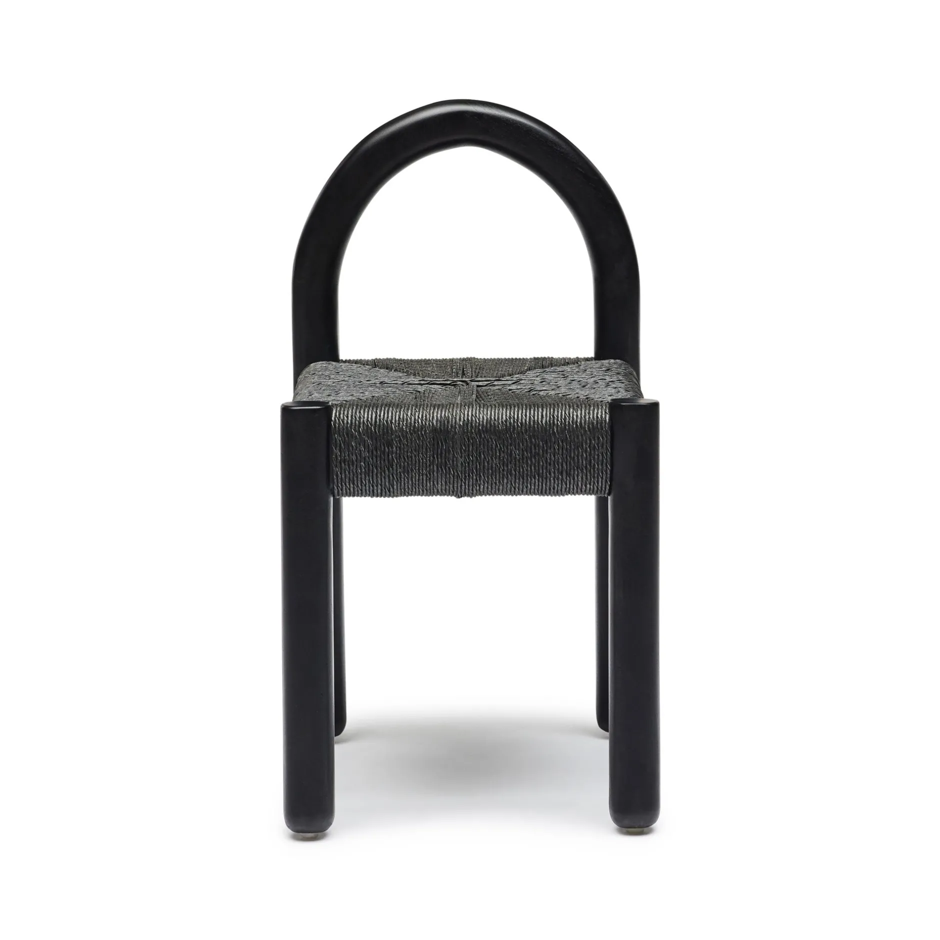 Online Horgans Outdoor Chair Woven Sample A Black