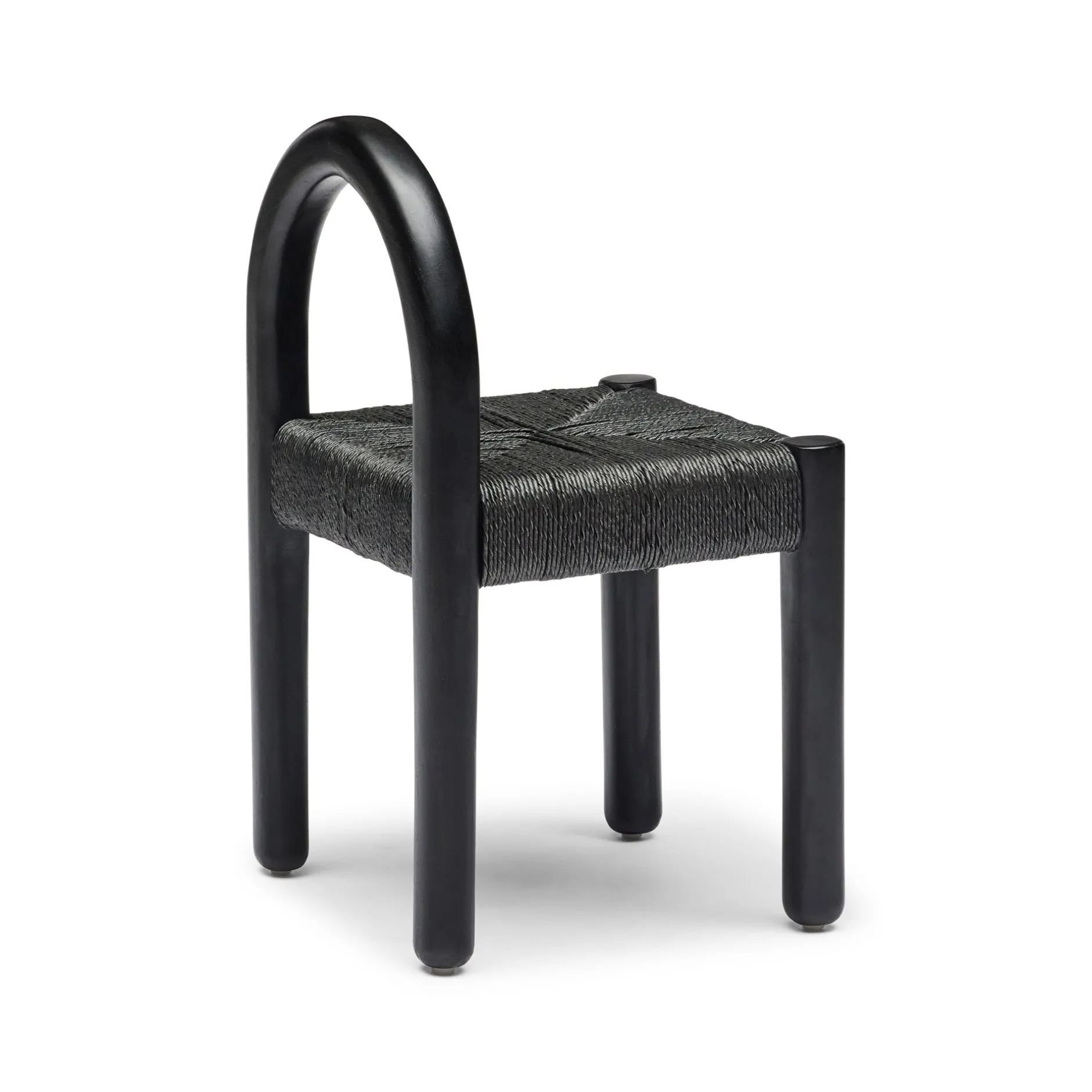 Online Horgans Outdoor Chair Woven Sample A Black