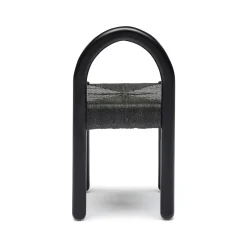 Online Horgans Outdoor Chair Woven Sample A Black