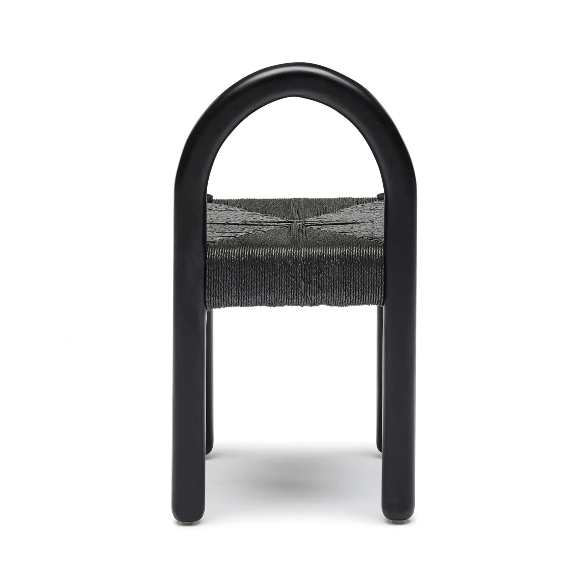 Online Horgans Outdoor Chair Woven Sample A Black