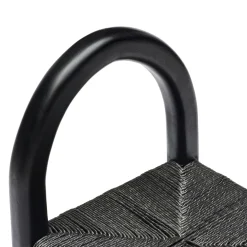 Online Horgans Outdoor Chair Woven Sample A Black