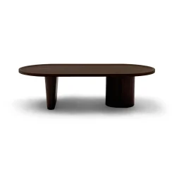 Best Horgans Oval Coffee Table Sample Walnut