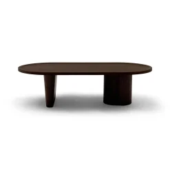 Best Horgans Oval Coffee Table Sample Walnut