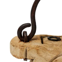 Best Horgans Panai Indian Oil Pot Bleached Wood
