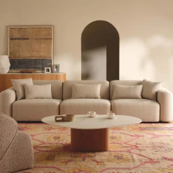 Sale Horgans Pascal Modular Sofa 3 Seat Biscuit