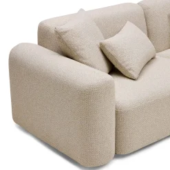 Outlet Horgans Pascal Modular Sofa 4 Seat Corner Biscuit