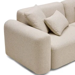 Fashion Horgans Pascal Modular Sofa 5 Seat Corner Biscuit