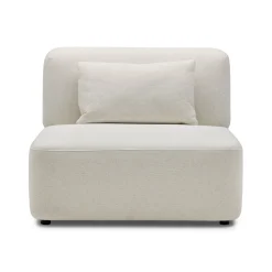 Fashion Horgans Pascal Sofa Chair Ivory White