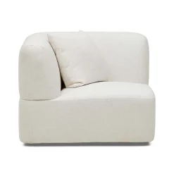Hot Horgans Pascal Sofa Corner Ivory White