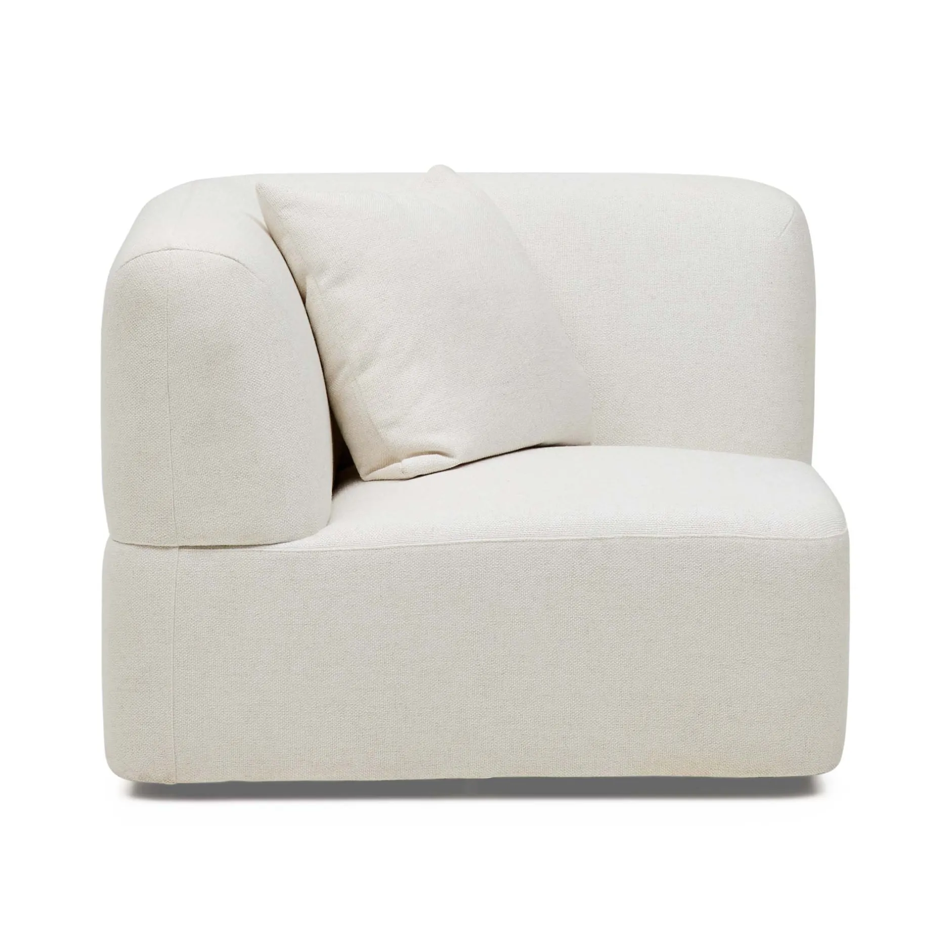 Hot Horgans Pascal Sofa Corner Ivory White