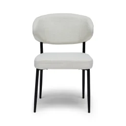 Outlet Horgans Payton Dining Chair Cream Cream Weave