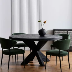 Clearance Horgans Payton Dining Chair Jade Jade Velvet