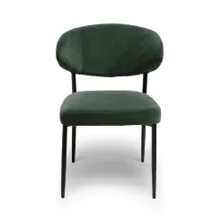 Clearance Horgans Payton Dining Chair Jade Jade Velvet