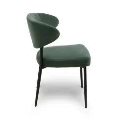 Clearance Horgans Payton Dining Chair Jade Jade Velvet