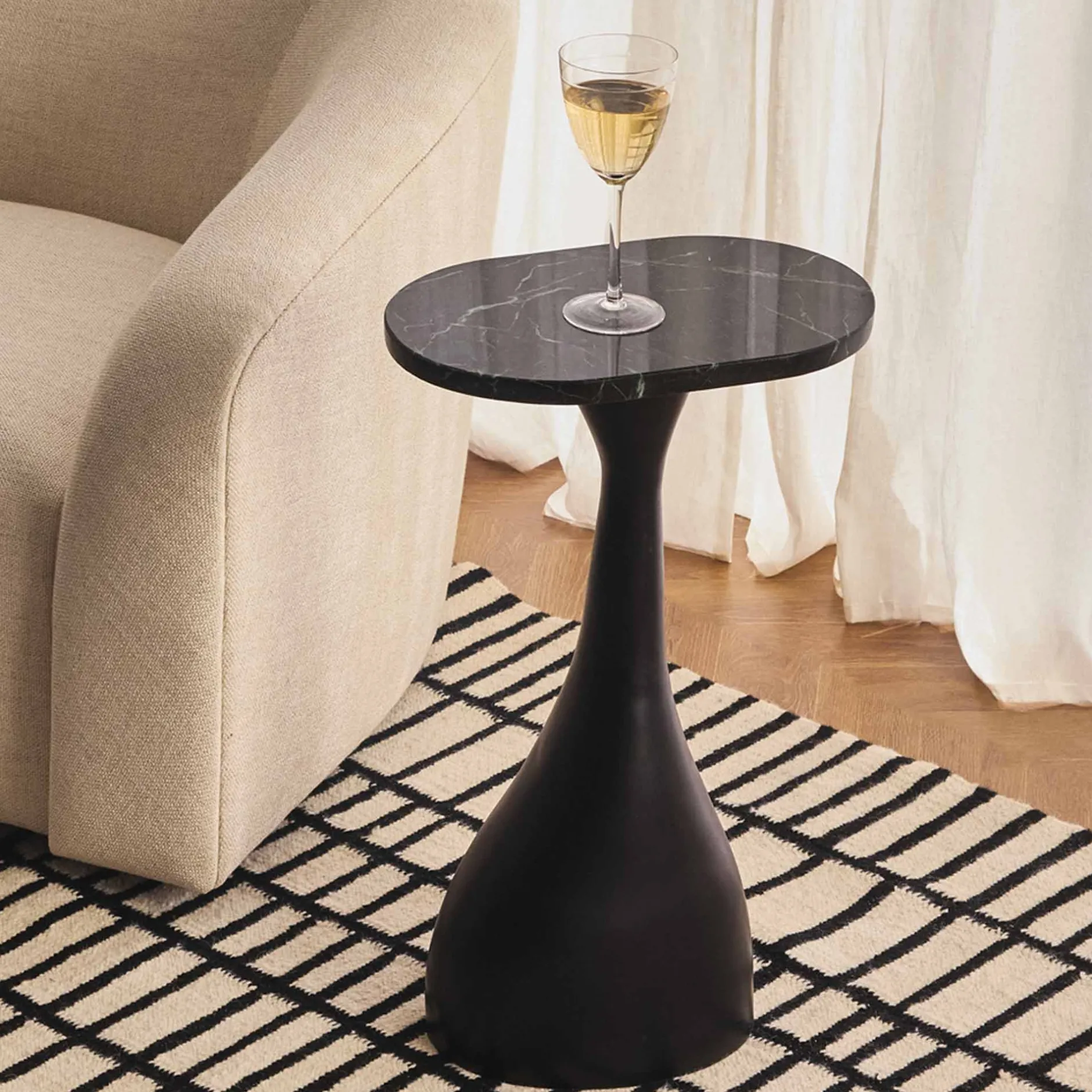 Discount Horgans Pierre Side Table Small Black