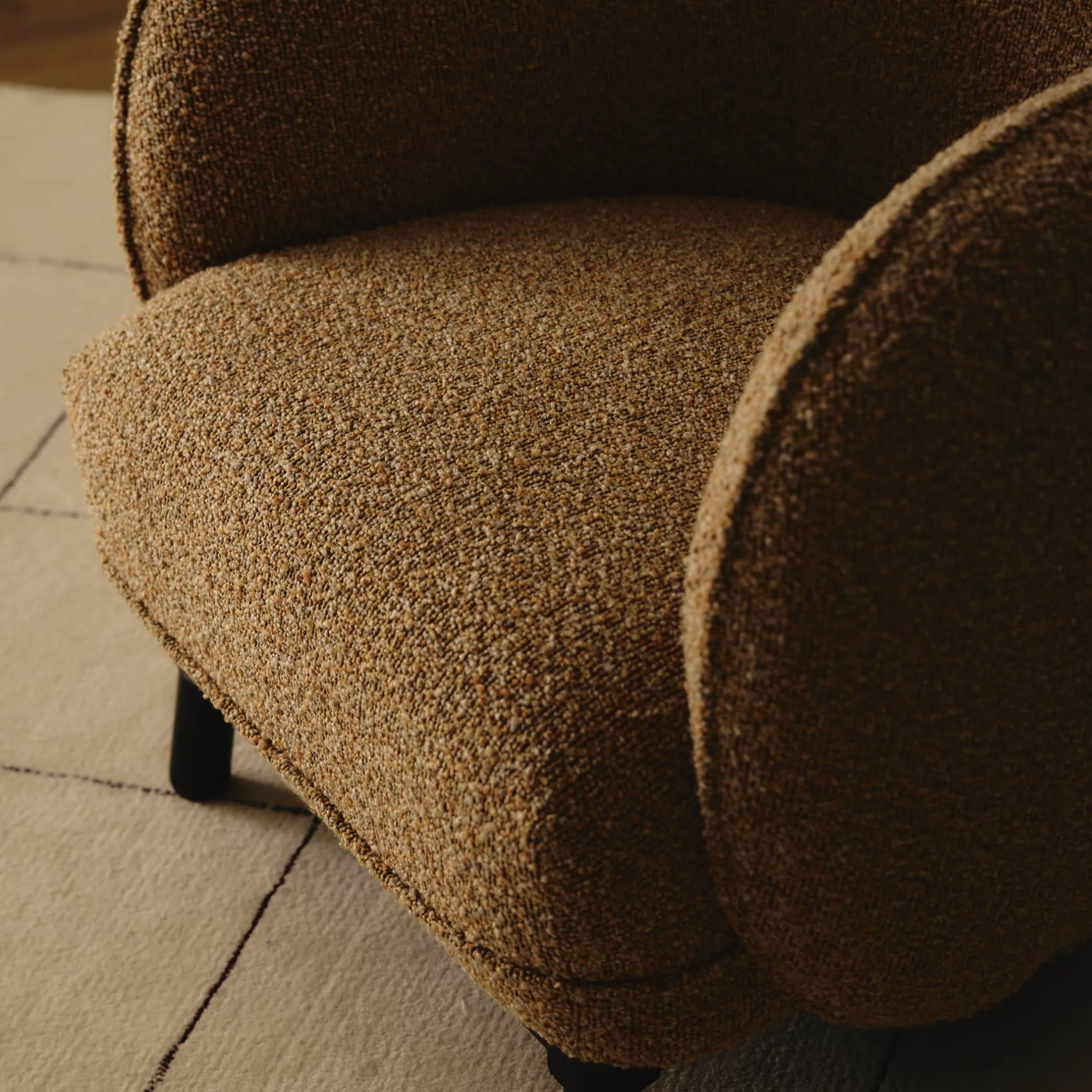 Hot Horgans Pinto Occasional Chair Brown