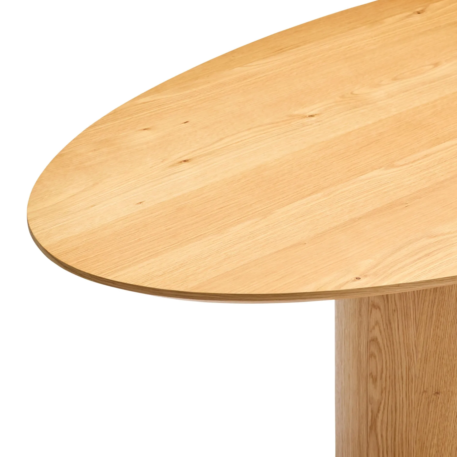 Best Horgans Pippa Oval Dining Table Medium Natural