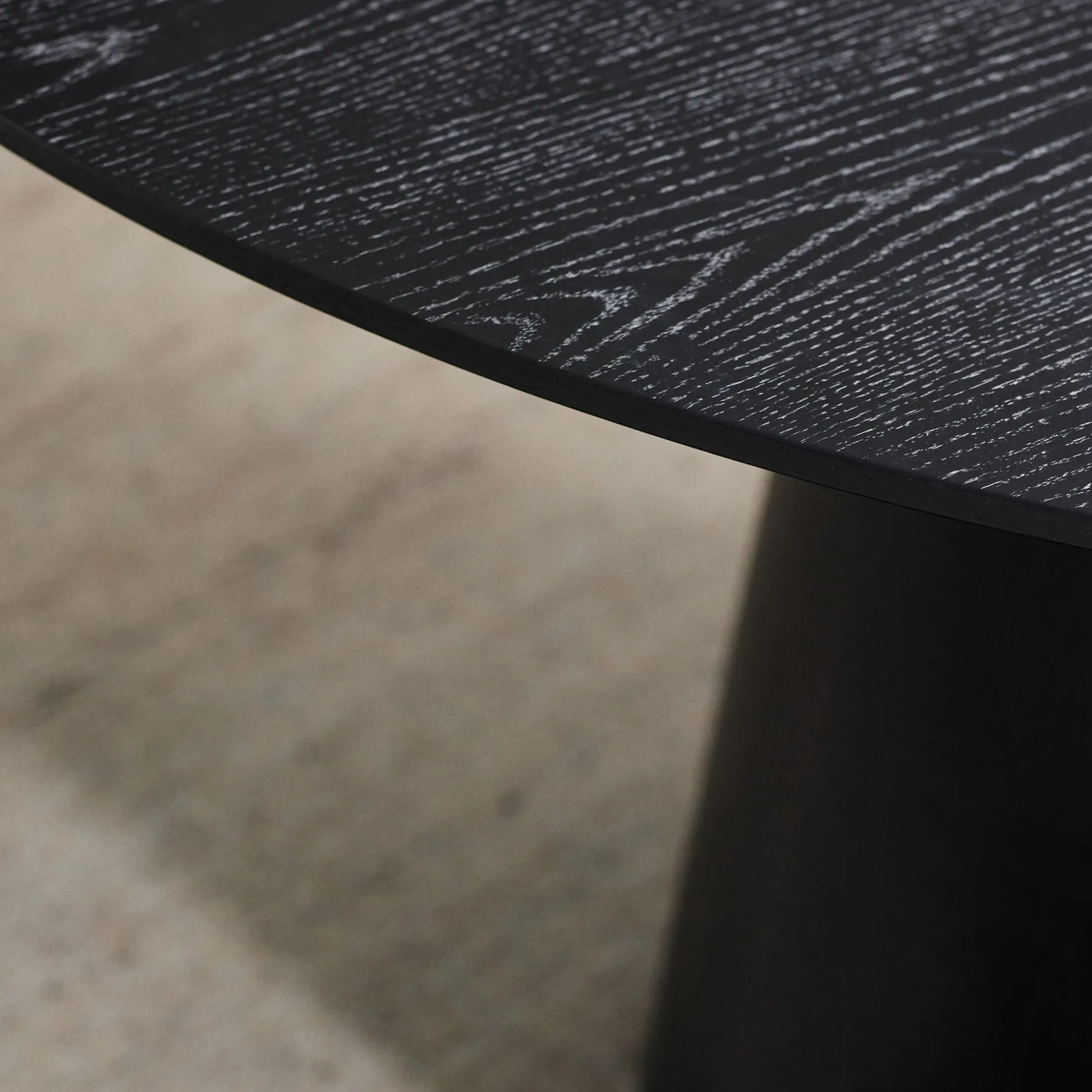 Online Horgans Pippa Round Dining Table Large Black
