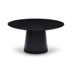 Online Horgans Pippa Round Dining Table Large Black