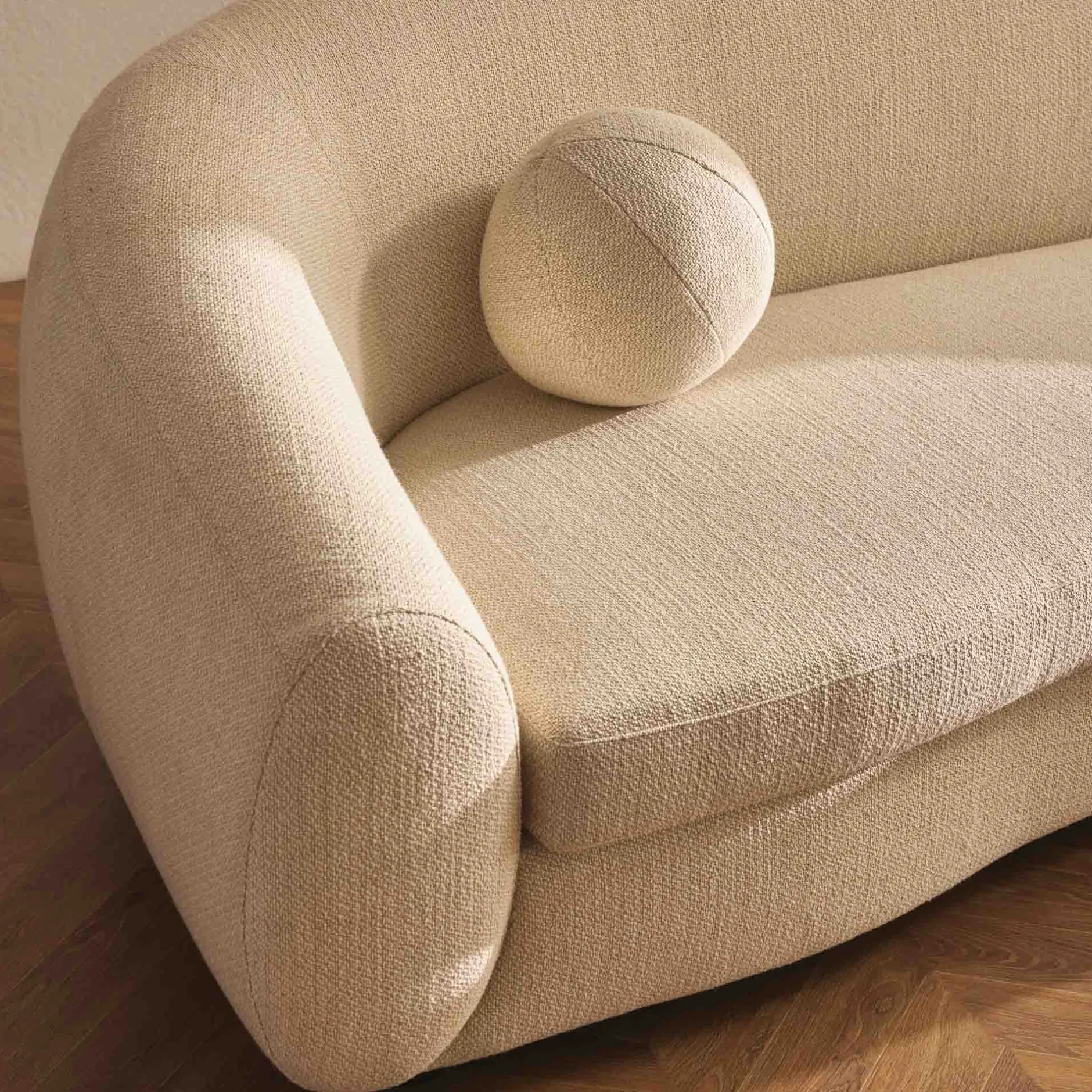 Best Horgans Plume Sofa Sesame
