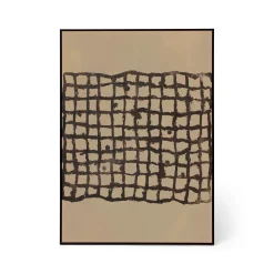 Outlet Horgans Pyke Framed Wall Art Beige & Black