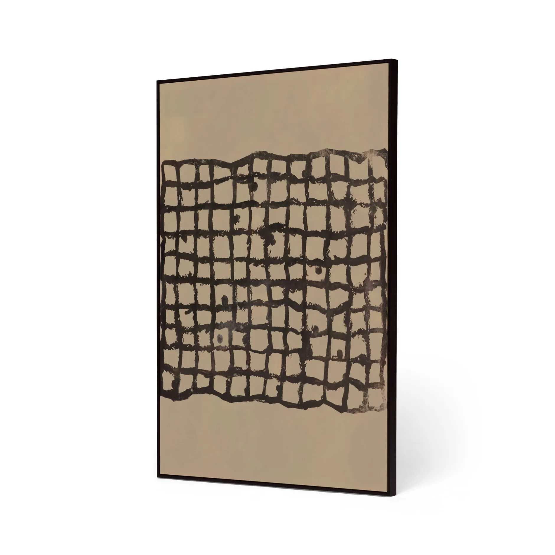 Outlet Horgans Pyke Framed Wall Art Beige & Black