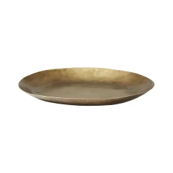 Best Horgans Randel Oval Dish Large Antique Brass
